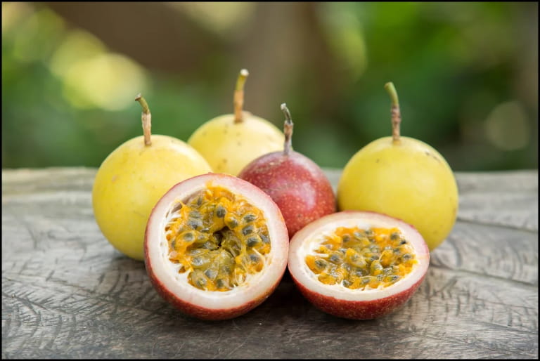 Chanh dây vàng ngọt và hồng ngọt