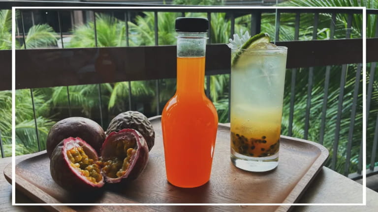Ứng dụng nước cốt siro chanh dây trong pha chế