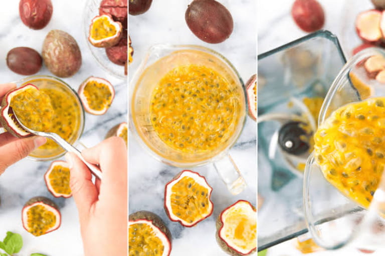 Các dạng sản phẩm chanh dây nguyên chất