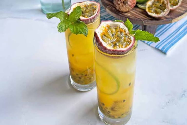 Đồ uống chanh dây giải khát cho gia đình và quán